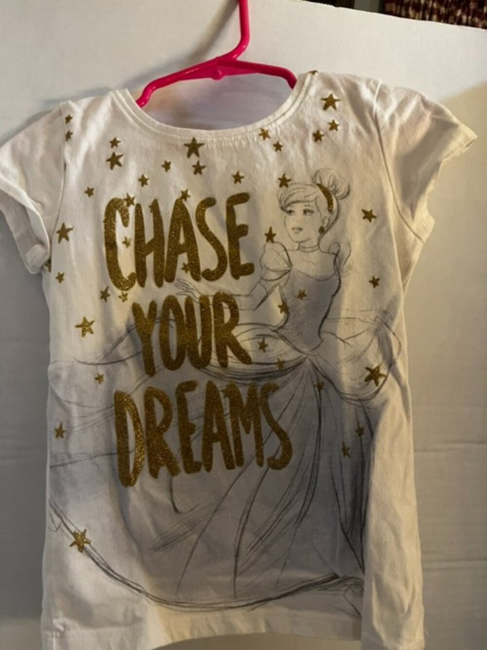 Girls Disney Cinderella Top by Jumping Beans -  size 5  Pre-Owned- gently used